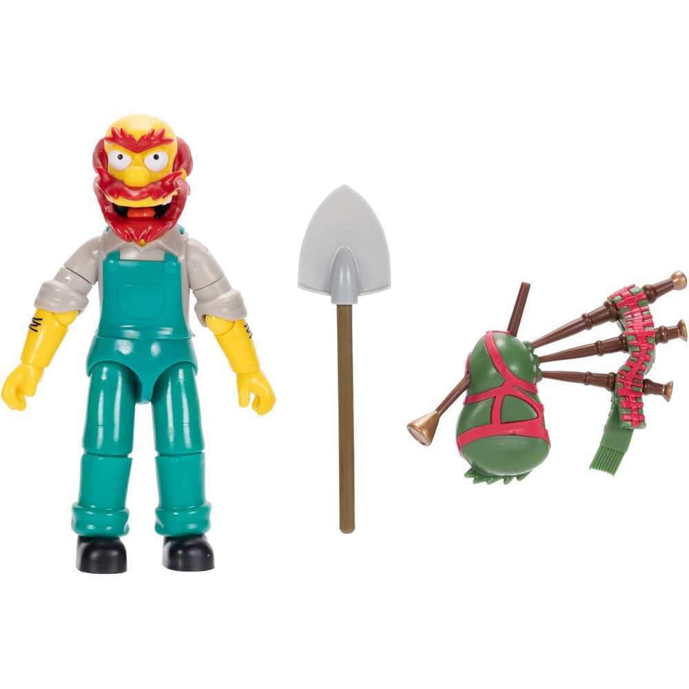 The Simpsons Action Figure 5" - Groundskeeper Willie