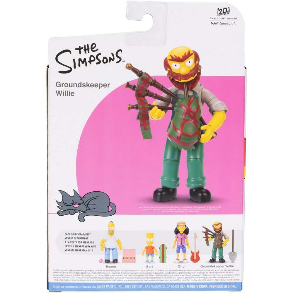 The Simpsons Action Figure 5" - Groundskeeper Willie