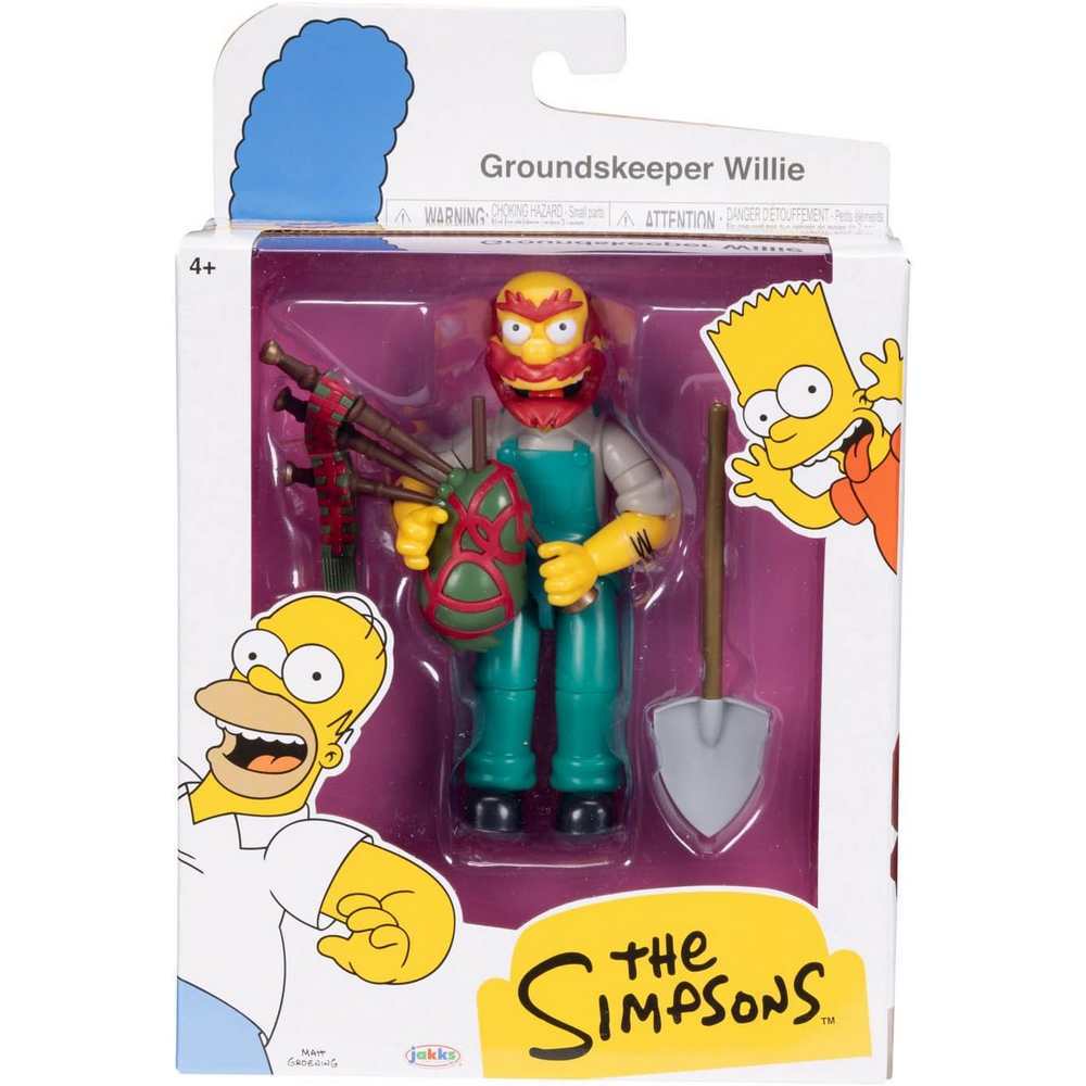 The Simpsons Action Figure 5" - Groundskeeper Willie