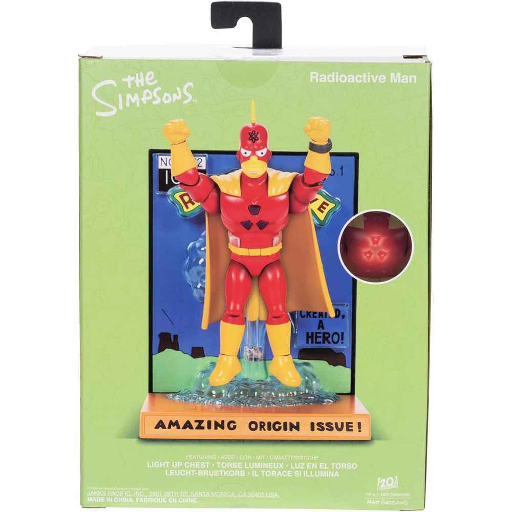 The Simpsons 5" Premium Figure - Radioactive Man