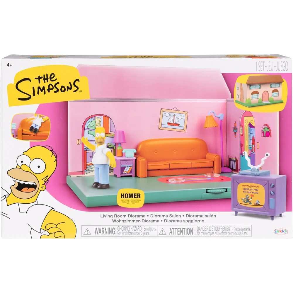 The Simpsons - Living Room Diorama