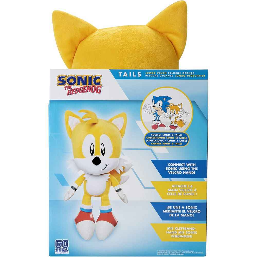 Sonic The Hedgehog Jumbo Plush - Tails