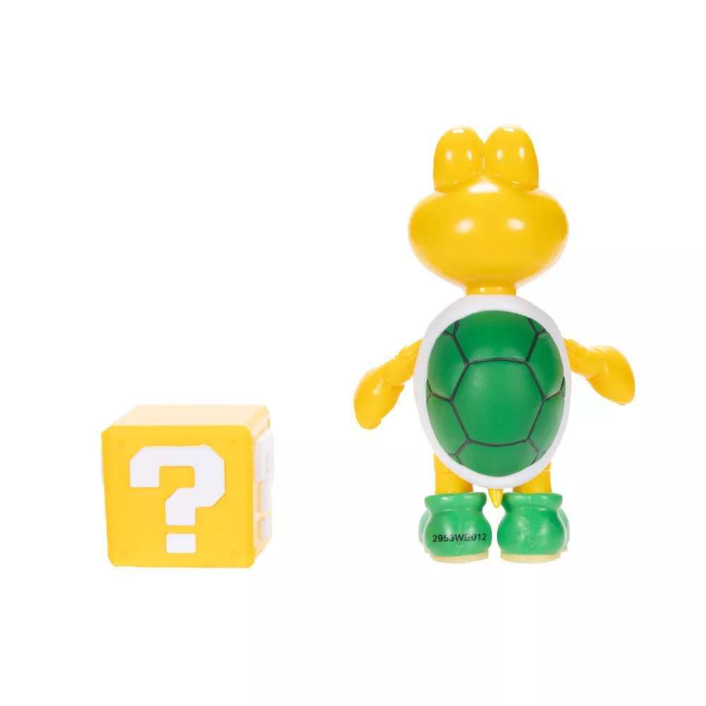 Super Mario Articulated Figure 4" - Koopa Troopa with Block