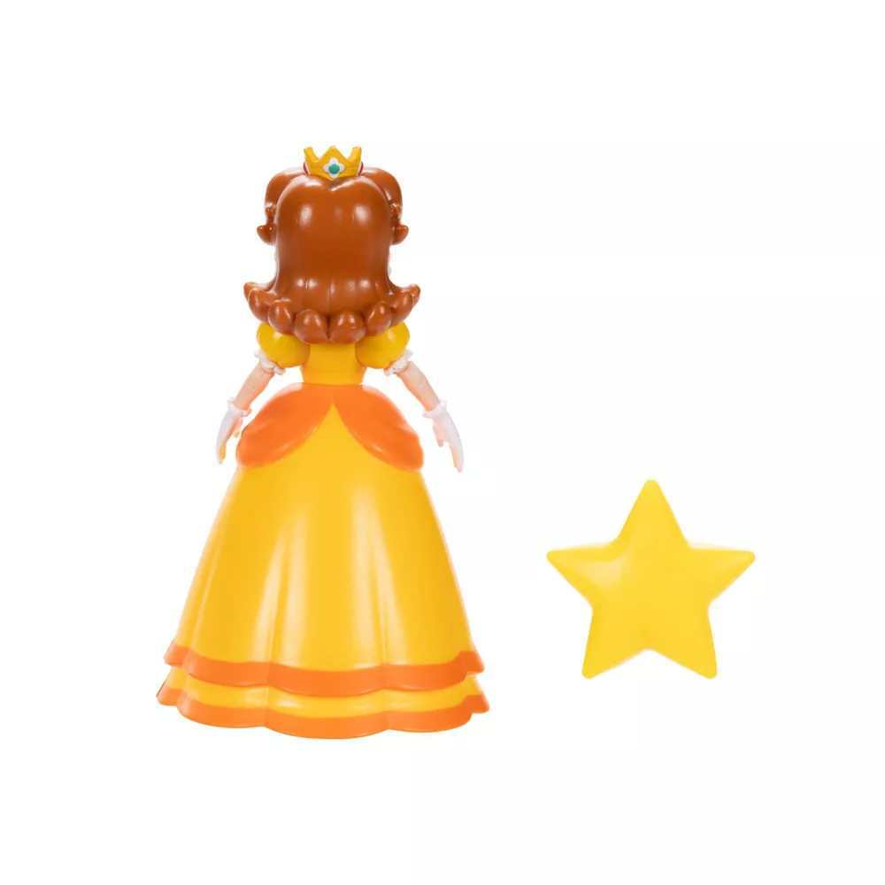 Super Mario Articulated Figure 4" - Daisy with Super Star