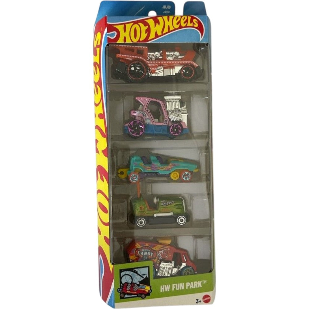 Hot Wheels 5-Pack - HW Fun Park