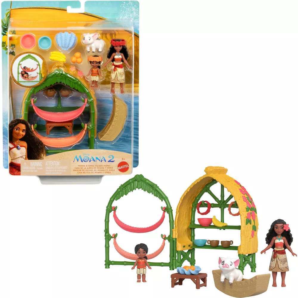 Disney Moana 2 - Moana and Simea Village Home