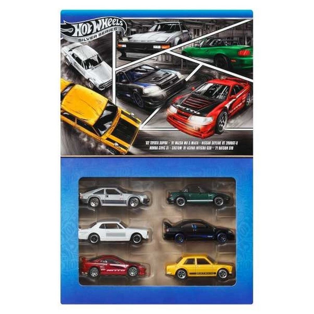 Hot Wheels Silver Series Japanes Multipack 6 pieces