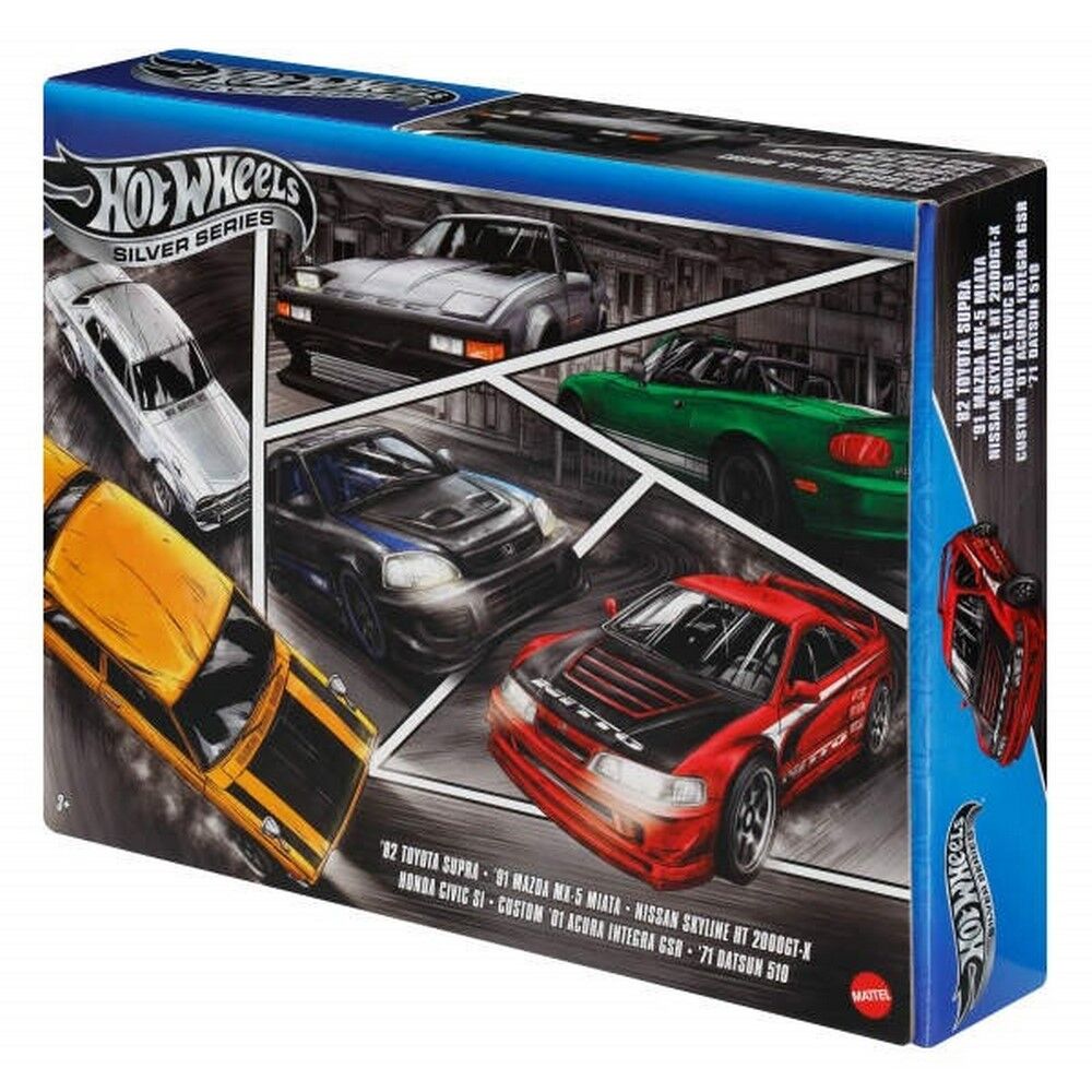Hot Wheels Silver Series Japanes Multipack 6 pieces