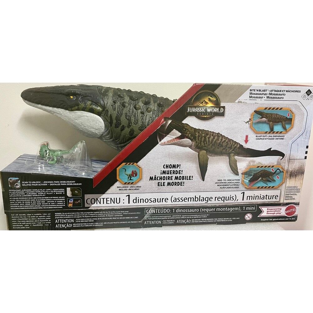 Jurassic World Feature Mosasaurus Dino