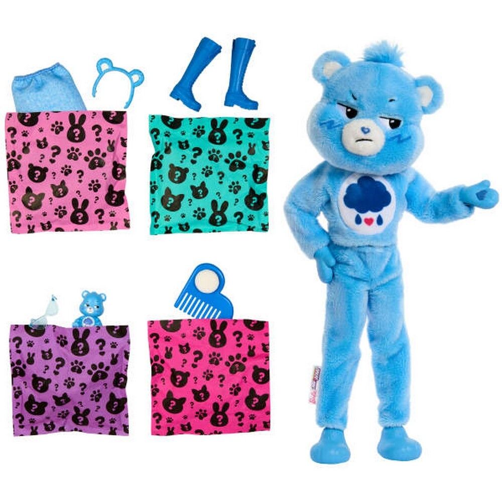 Care Bears Barbie Cutie Reveal Doll Blue