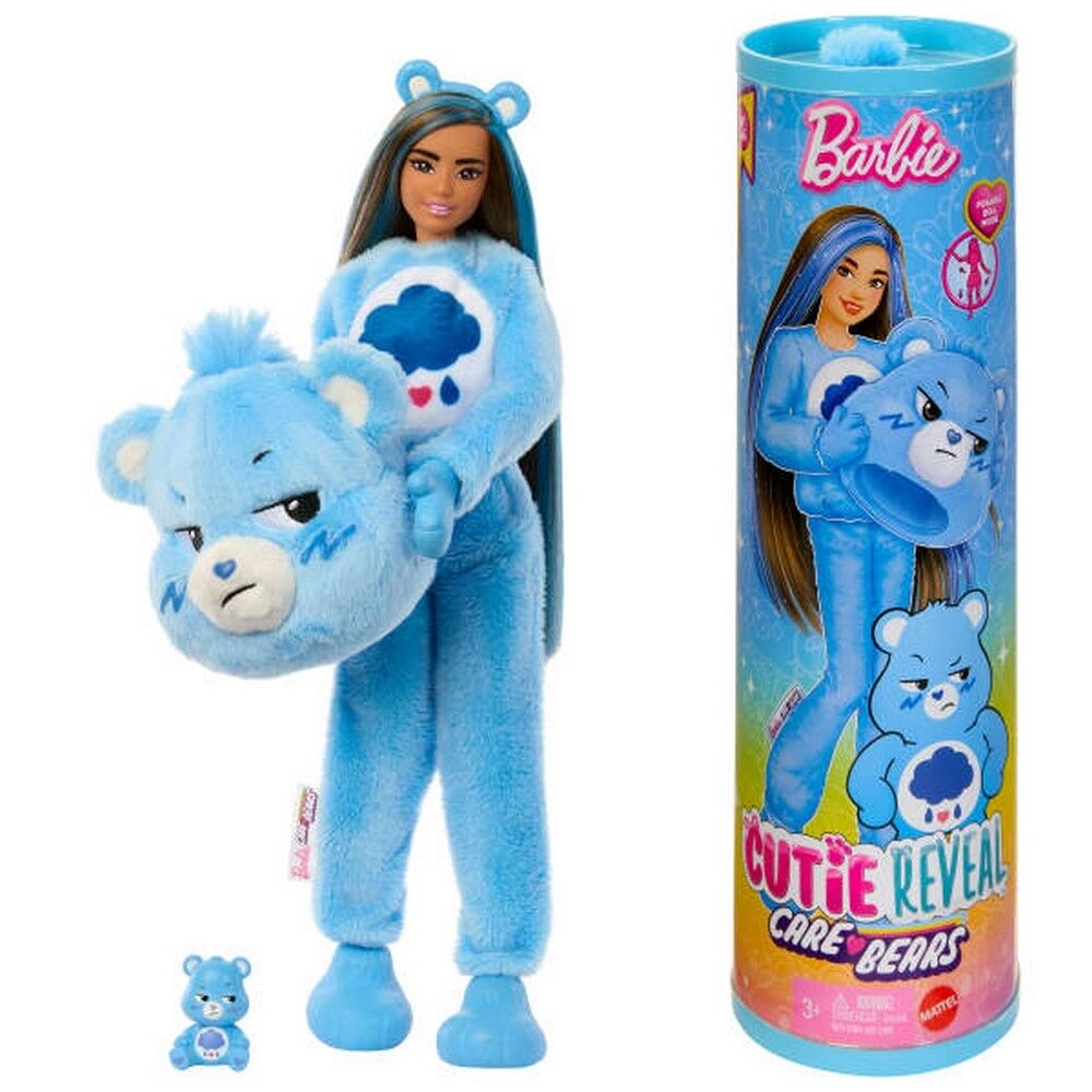 Care Bears Barbie Cutie Reveal Doll Blue