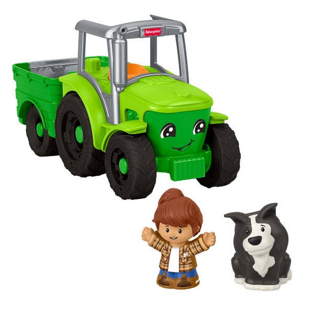 Fishe-Price Little People Push & Play Tractor