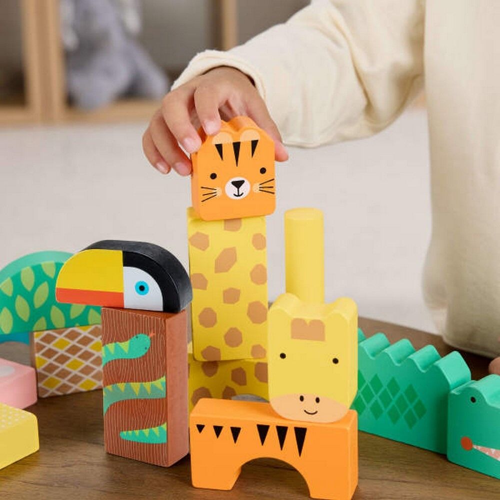 Fisher-Price Wooden Jungle Blocks