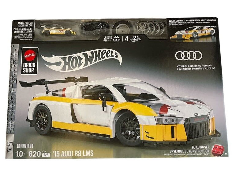 Hot Wheels Bricks Elite Series Audi