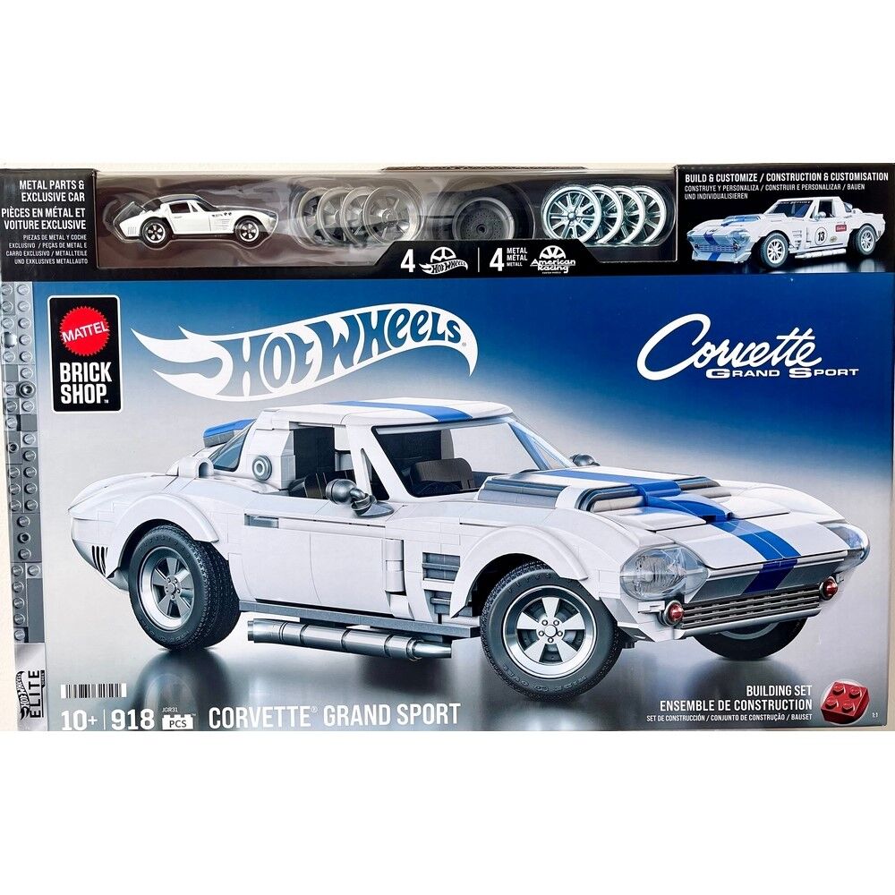 Hot Wheels Corvette Grand Sport Bricks