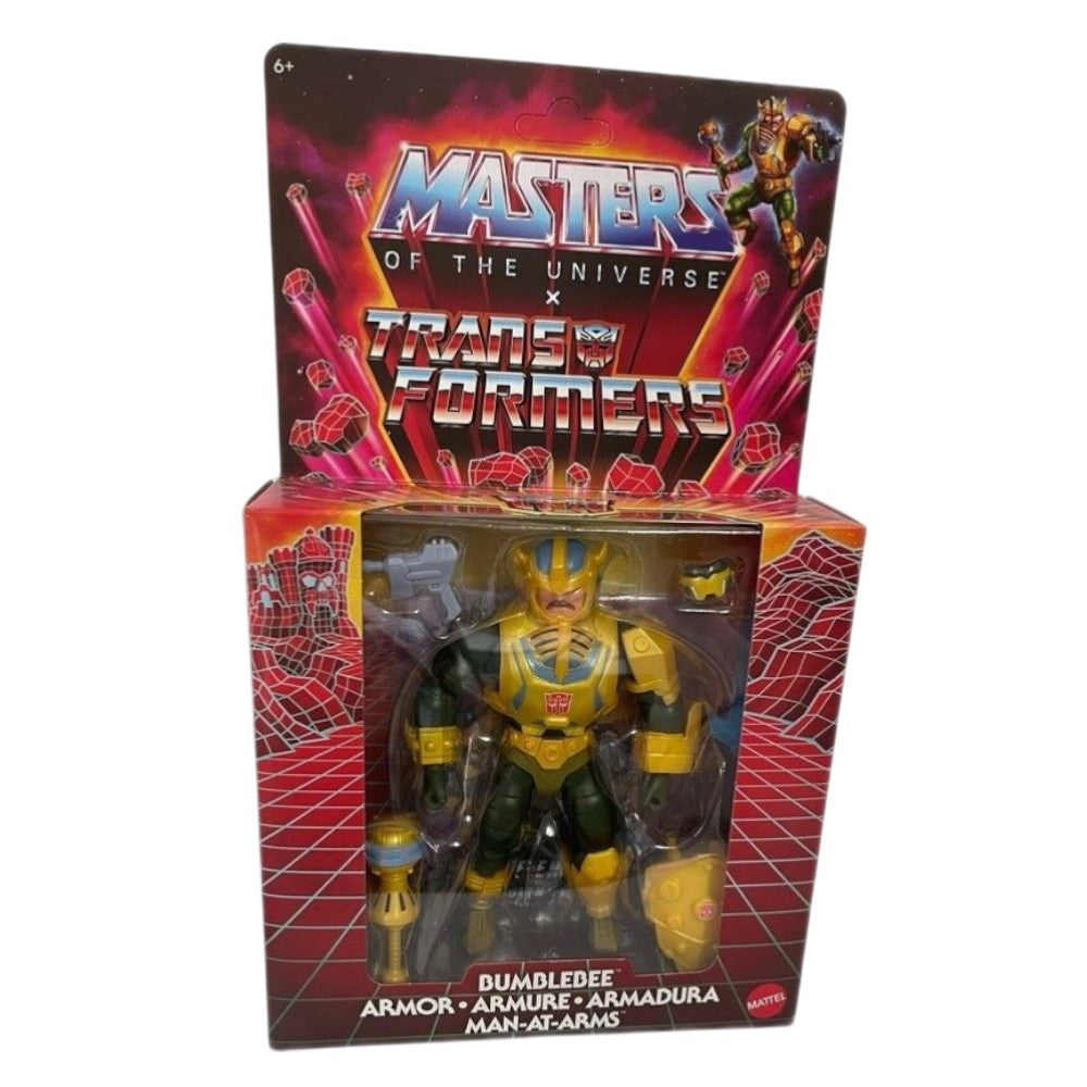 Master of the Universe X Transformers Bumblebee Armor Man-At-Arms Action Figure