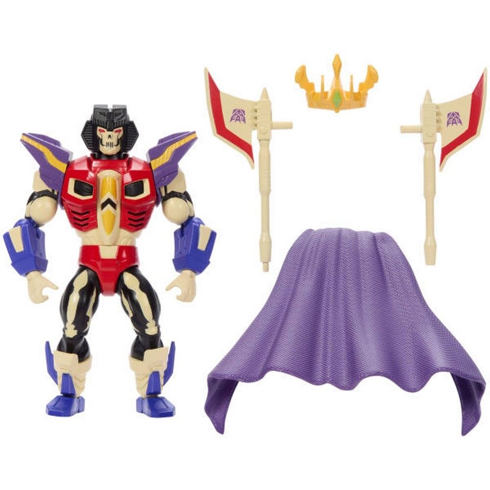 Masters Of The Universe X Transformers Starscream Armor Scare Glow Action Figure