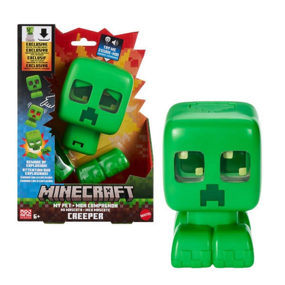 Minecraft My Pet Creeper Feature Figure