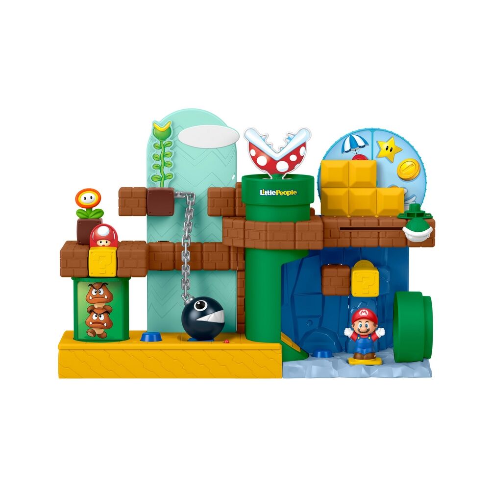 Fisher-Price Nintendo Large Playset - Mario's Adventure Playset