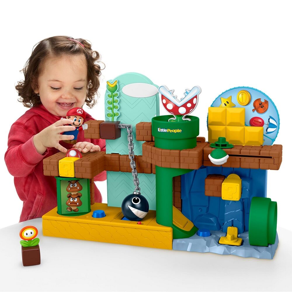 Fisher-Price Nintendo Large Playset - Mario's Adventure Playset