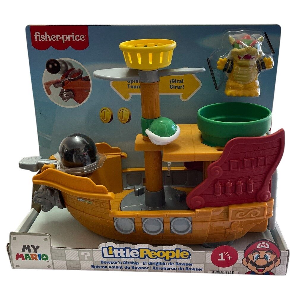 Fisher-Price Nintendo Little People My Mario - Bowser's Airship