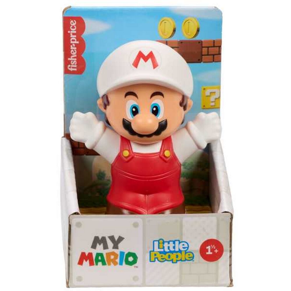 Fisher-Price Little People My Mario Figure - Fire Mario