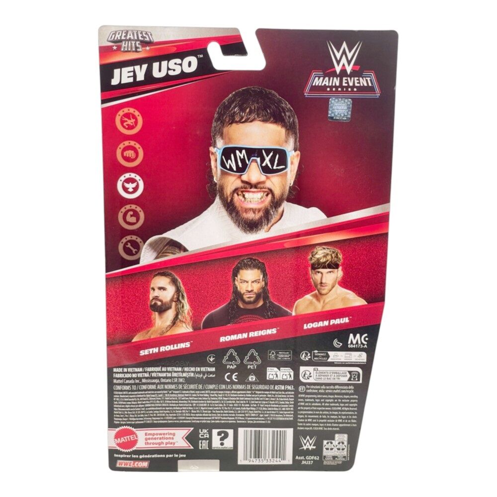 WWE Basic Action Figure Main Event Greatest Hits - Jey Uso