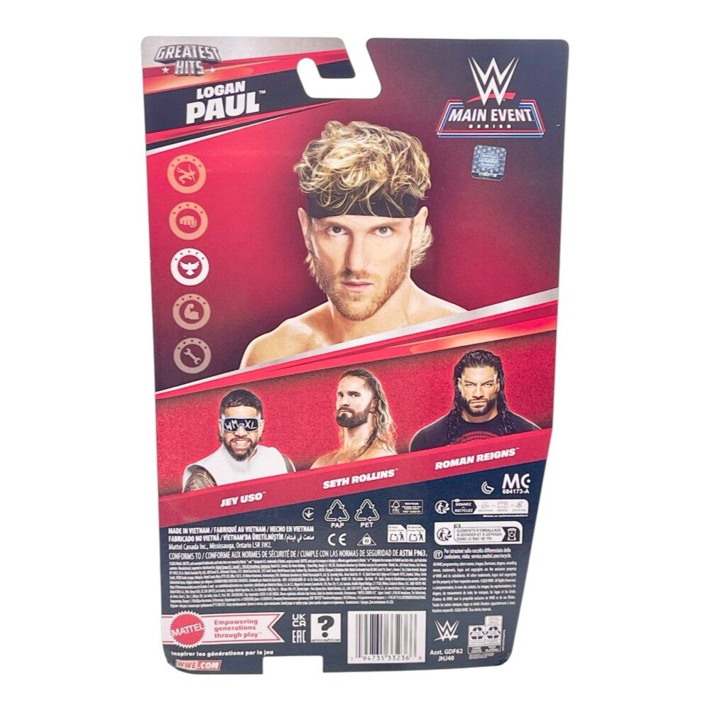 WWE Main Event Greatest Hits Action Figure - Logan Paul
