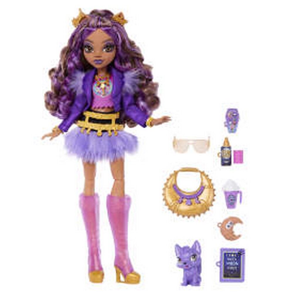 Monster High Clawdeen Wolf Doll with Fashion & Accessories