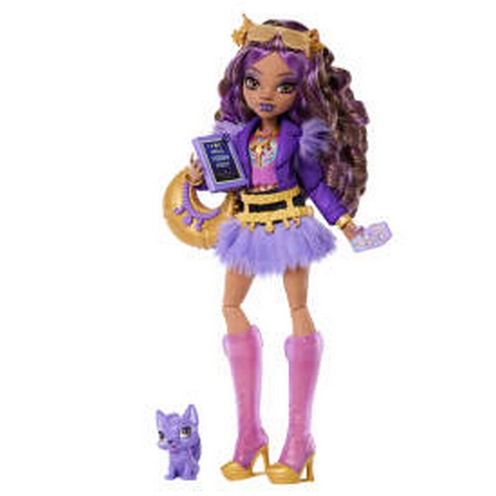 Monster High Clawdeen Wolf Doll with Fashion & Accessories