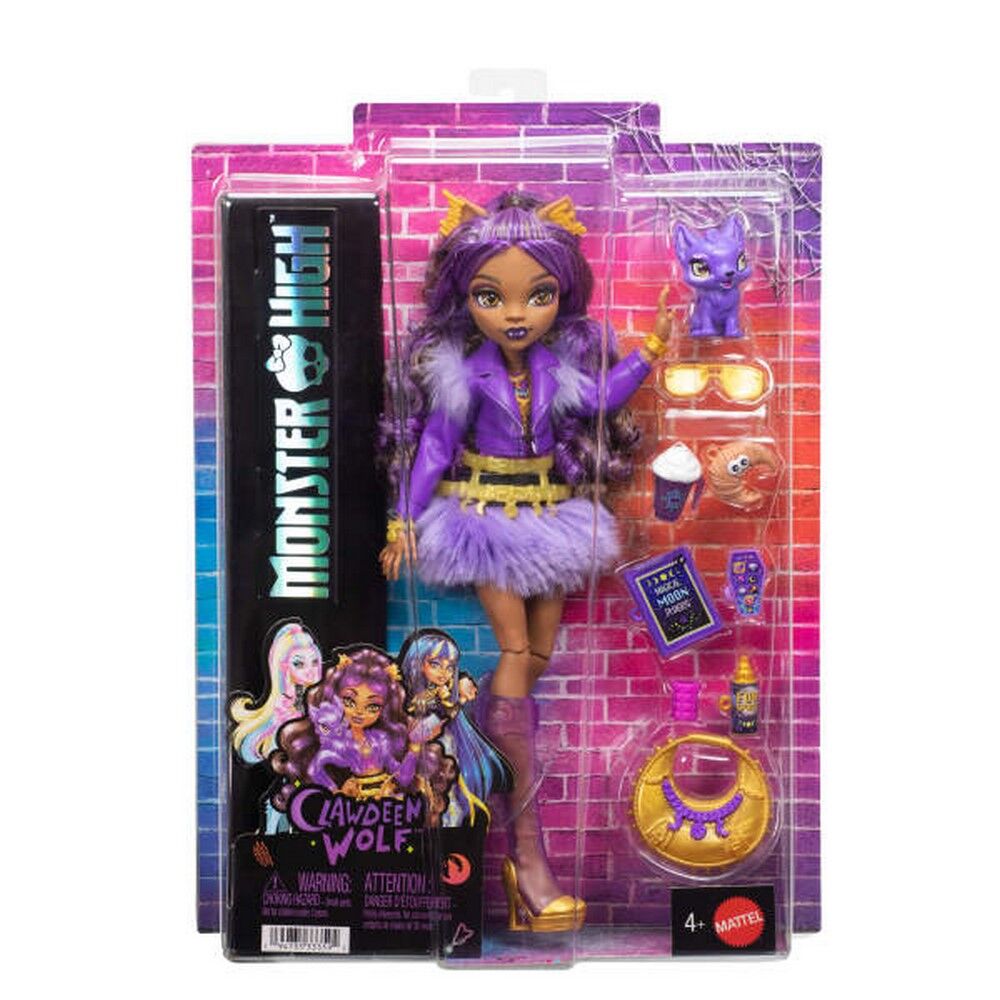 Monster High Clawdeen Wolf Doll with Fashion & Accessories