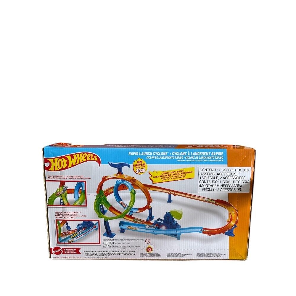 Hot Wheels Stunt Tracks 2026 - Rapid Launch Cyclone