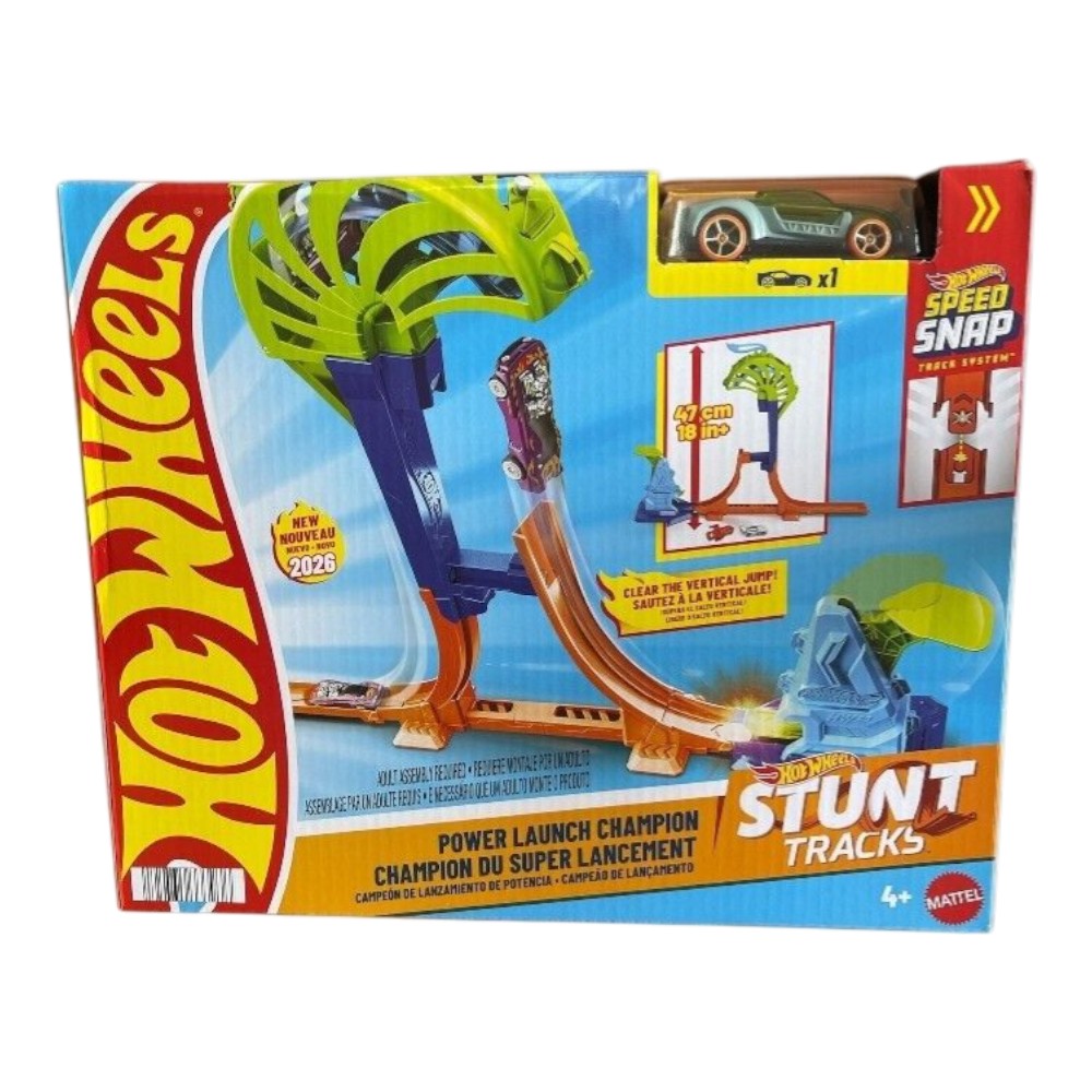 Hot Wheels Stunt Tracks - Power Launch Champion 2026