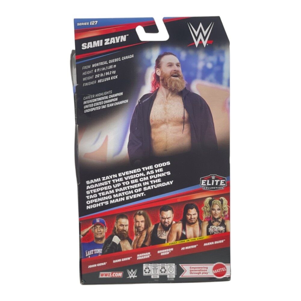 WWE Elite Collection Series 127 Sami Zayn Action Figure