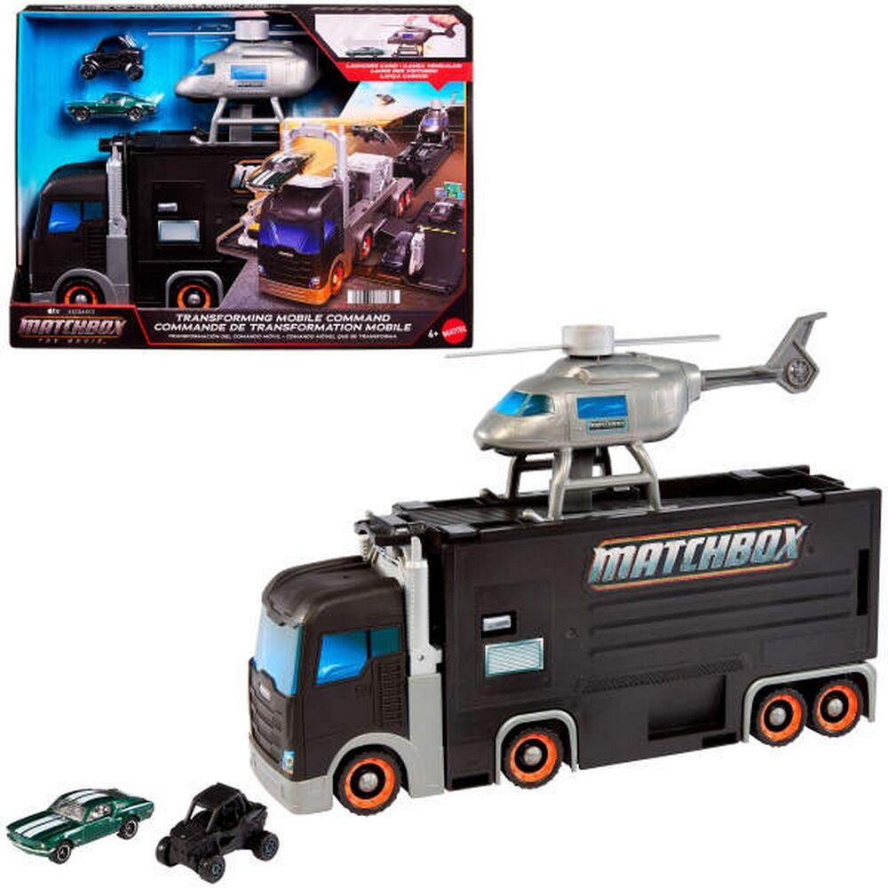 Matchbox The Movie - Transforming Mobile Command Playset