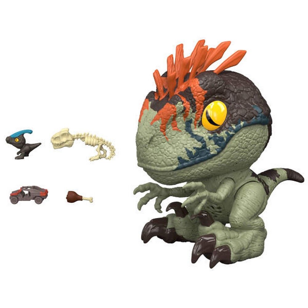 Jurassic World Fierce Feeder Velociraptor Interactive Dinosaur Toy
