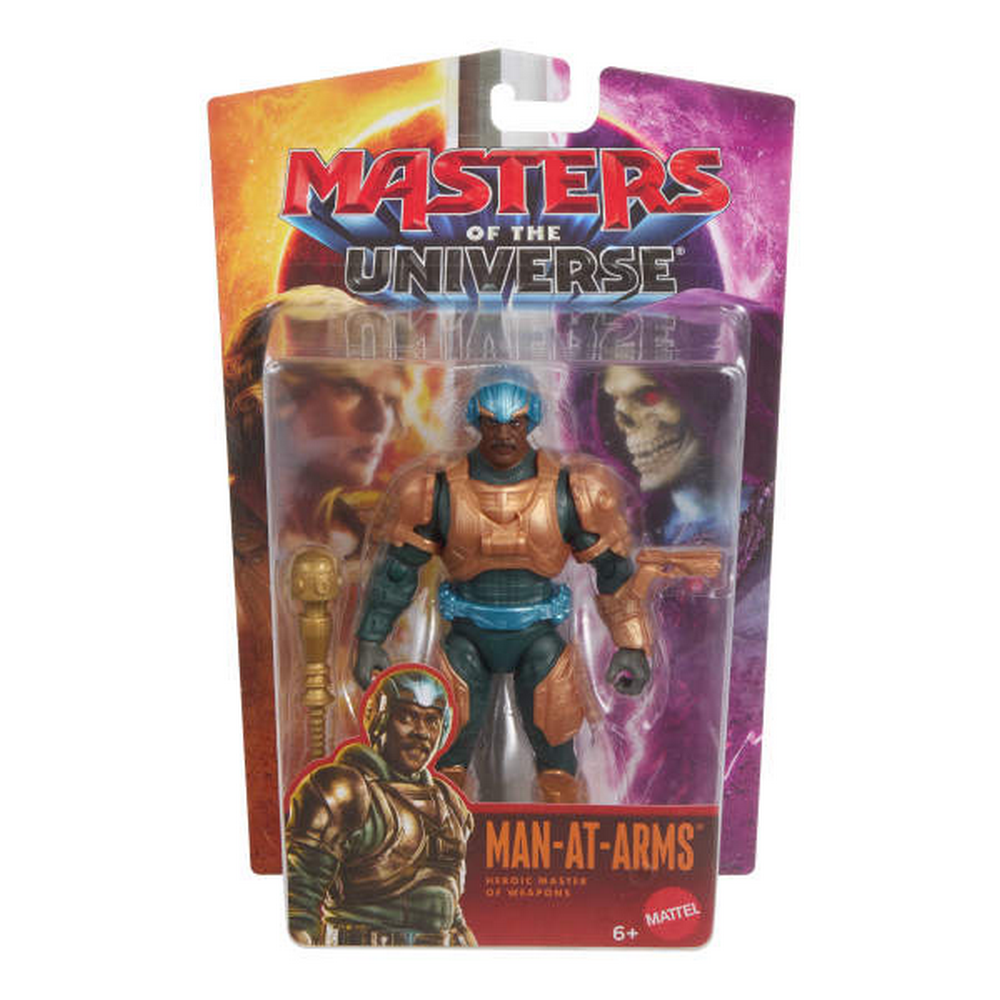 Masters of the Universe 2026 Movie Man At Arms 5.5 Inch Action Figure Hero Toy & Scepter