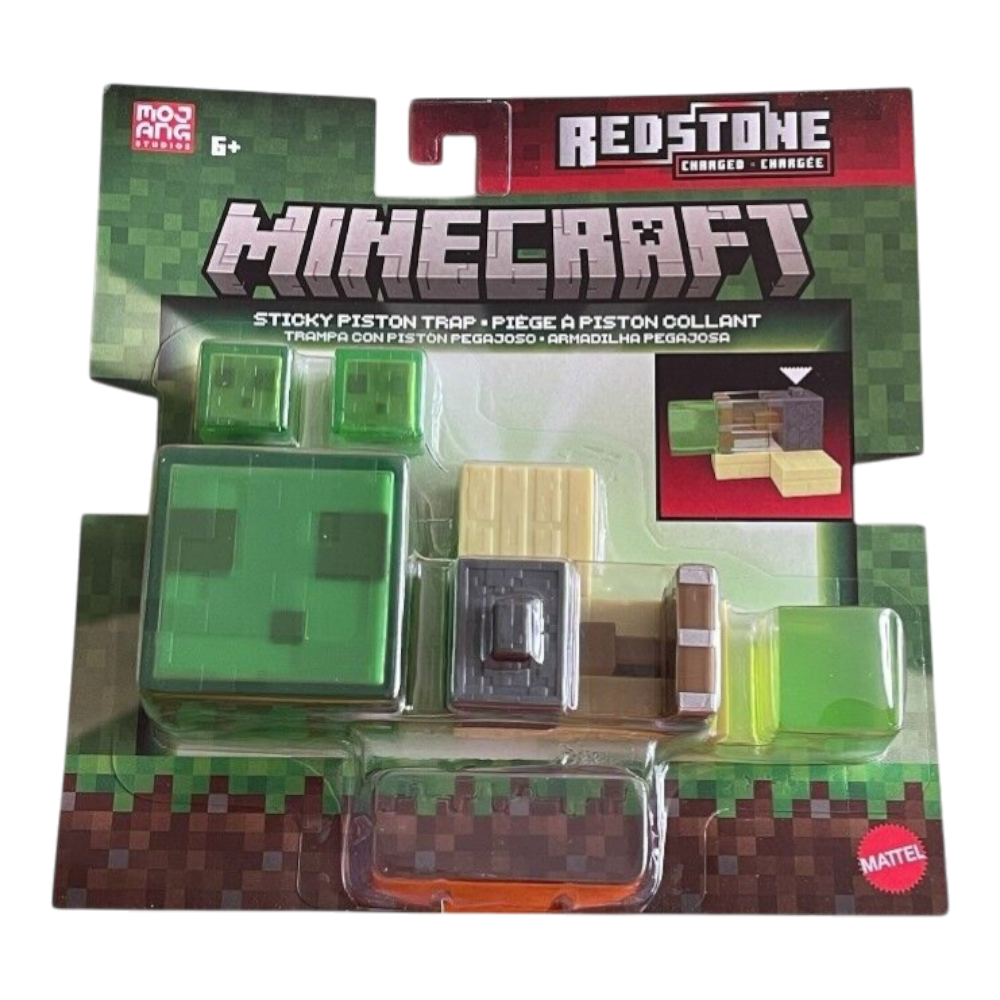 MineCraft Redstone - Sticky Piston Trap