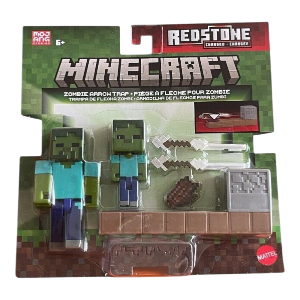 MineCraft Redstone - Zombie Arrow Trap
