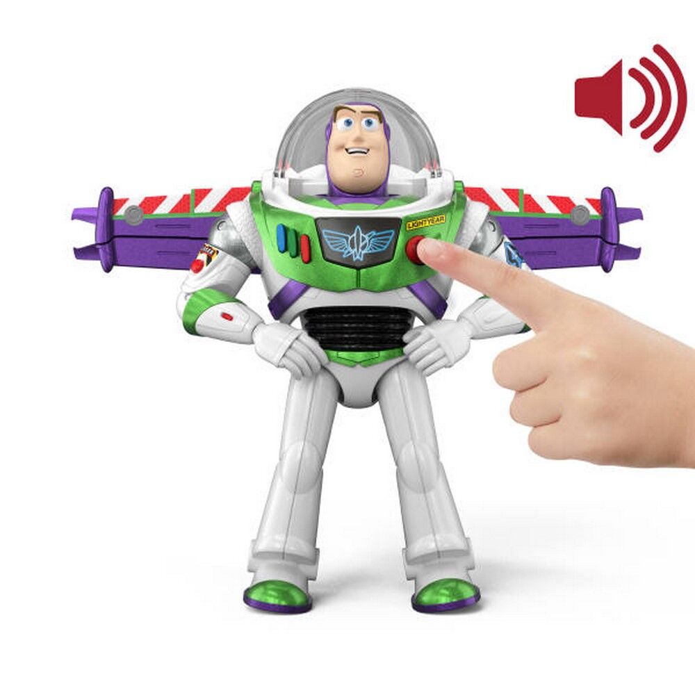 Disney Pixar Toy Story 5 Flight Mode Hi-Tech Buzz Lightyear 12 Inch Figure