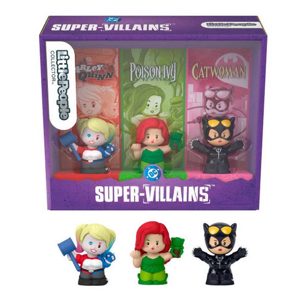 Fisher-Price Little People Collector DC Super-Villains 3-Figure Set