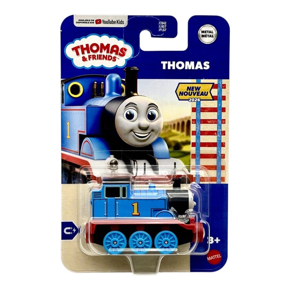 Thomas & Friends by Fisher-Price Die-Cast Push-Around Toy Train Engine - Thomas