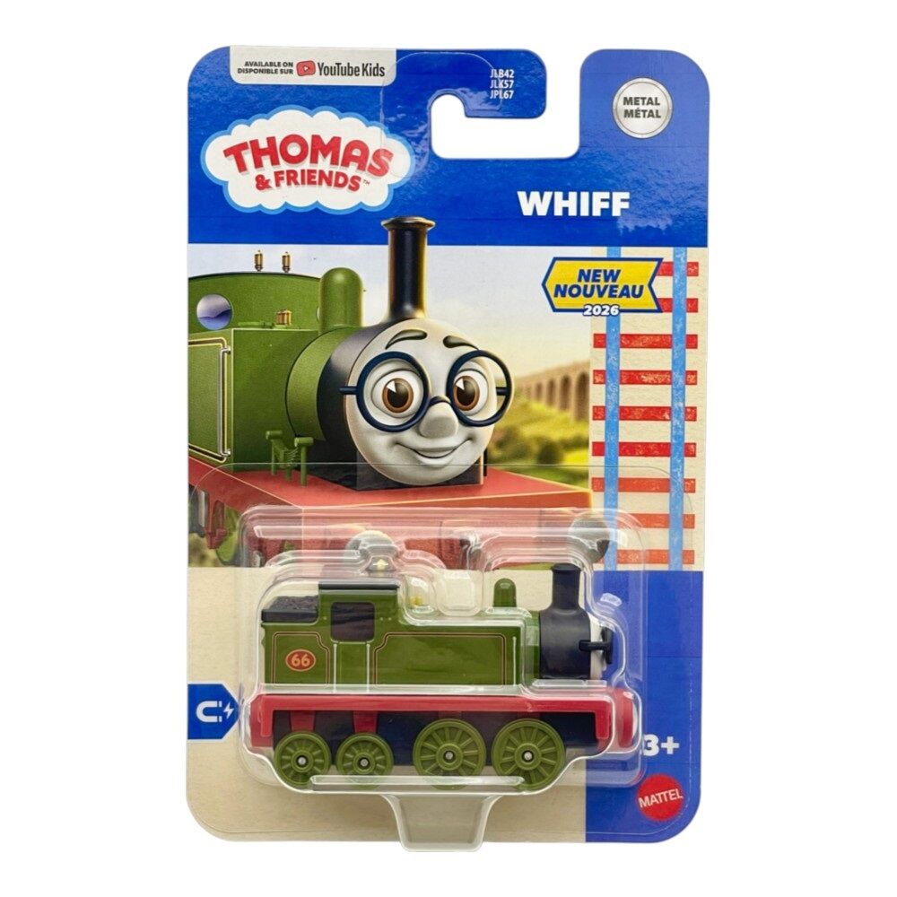 Thomas & Friends by Fisher-Price Die-Cast Push-Around Toy Train Engine - Whiff