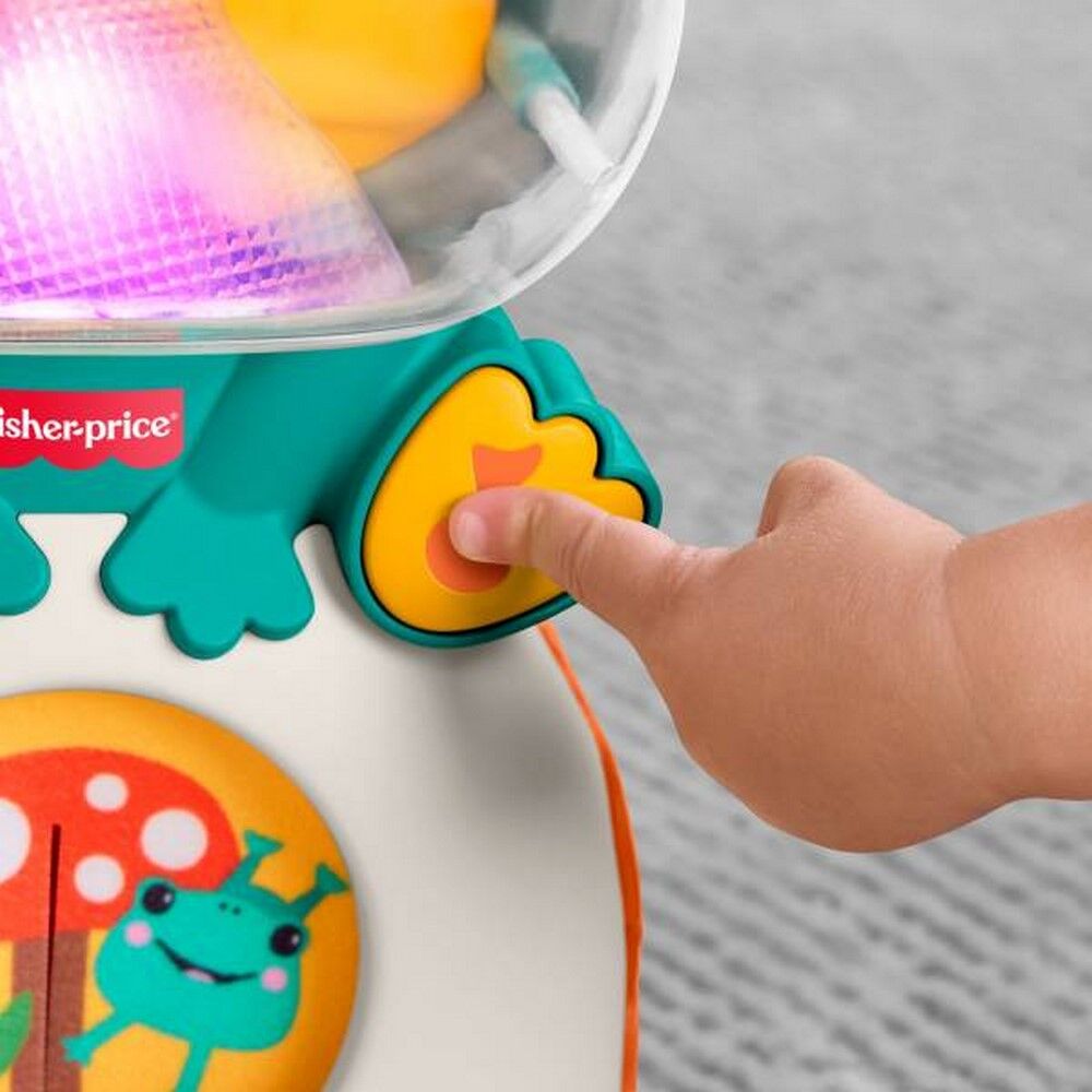Fisher-Price Light-Up & Roll Frog Activity Toy