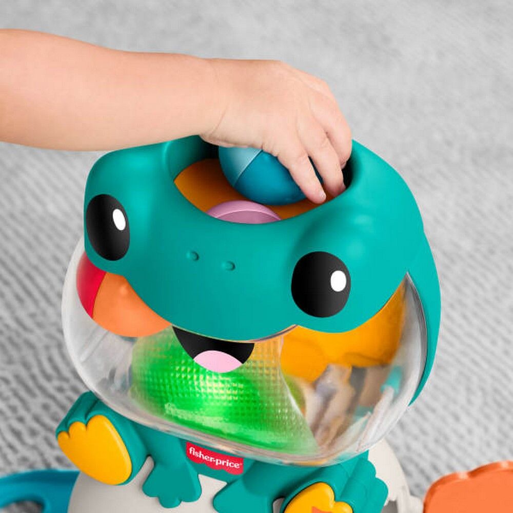Fisher-Price Light-Up & Roll Frog Activity Toy