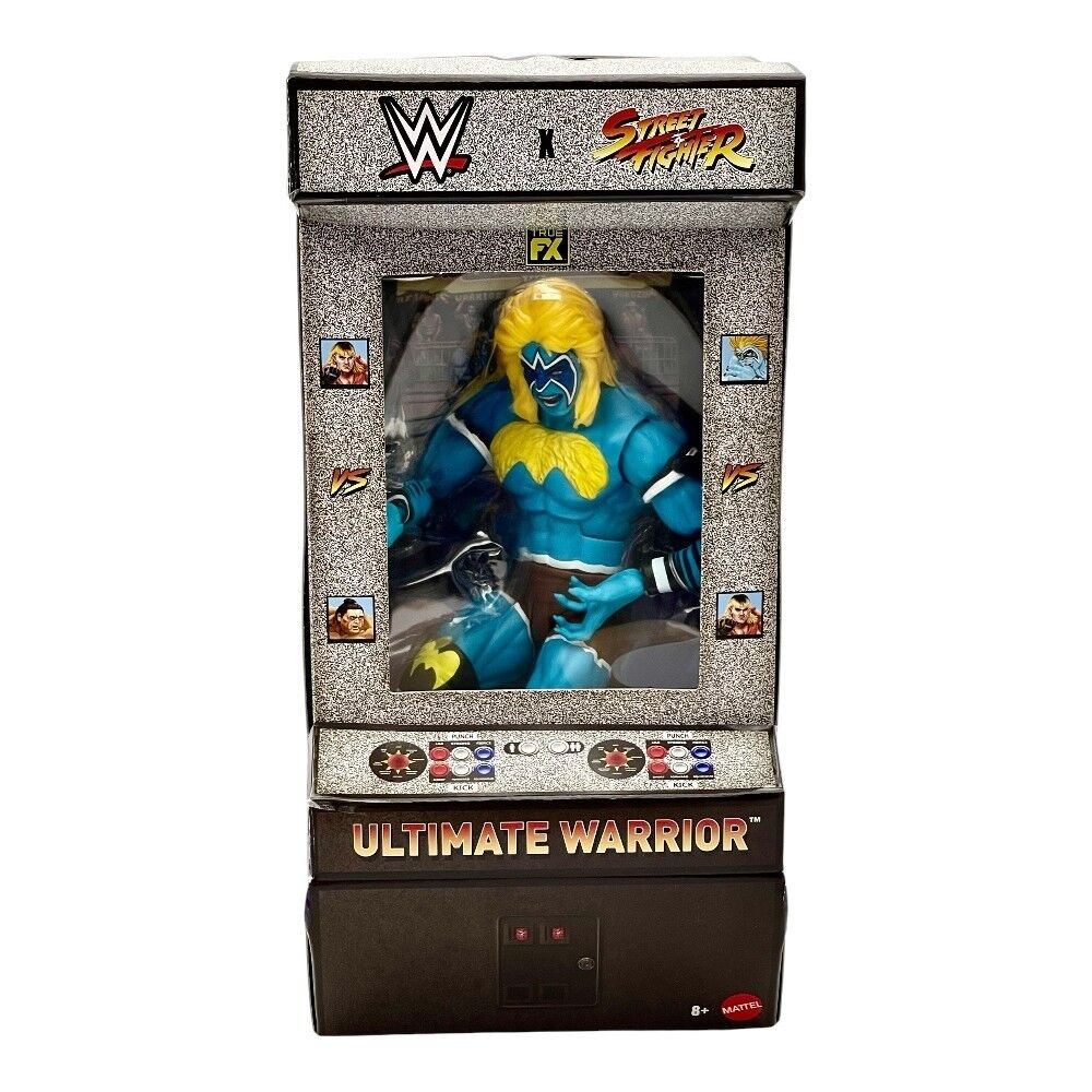 WWE X Street Fighter Action Figure - Ultimate Warrior