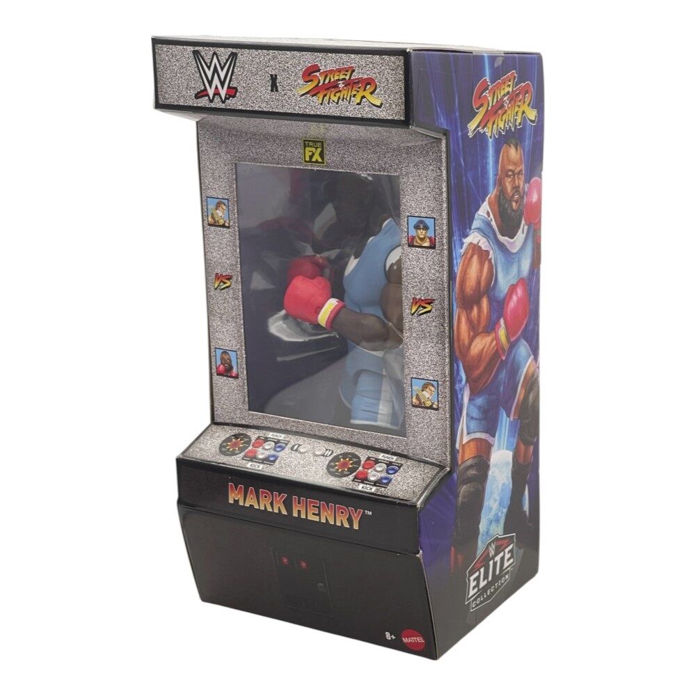 WWE X Street Fighter Action Figure - Mark Henry