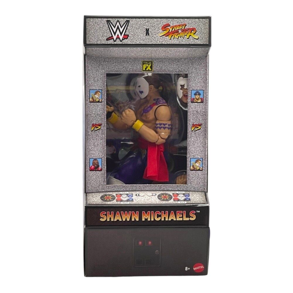 WWE x Street Fighter Shawn Michaels Action Figure