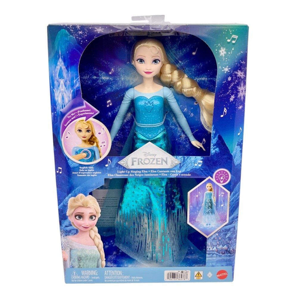 Disney Frozen Singing Elsa Fashion Doll with Lights & Music  Let It Go