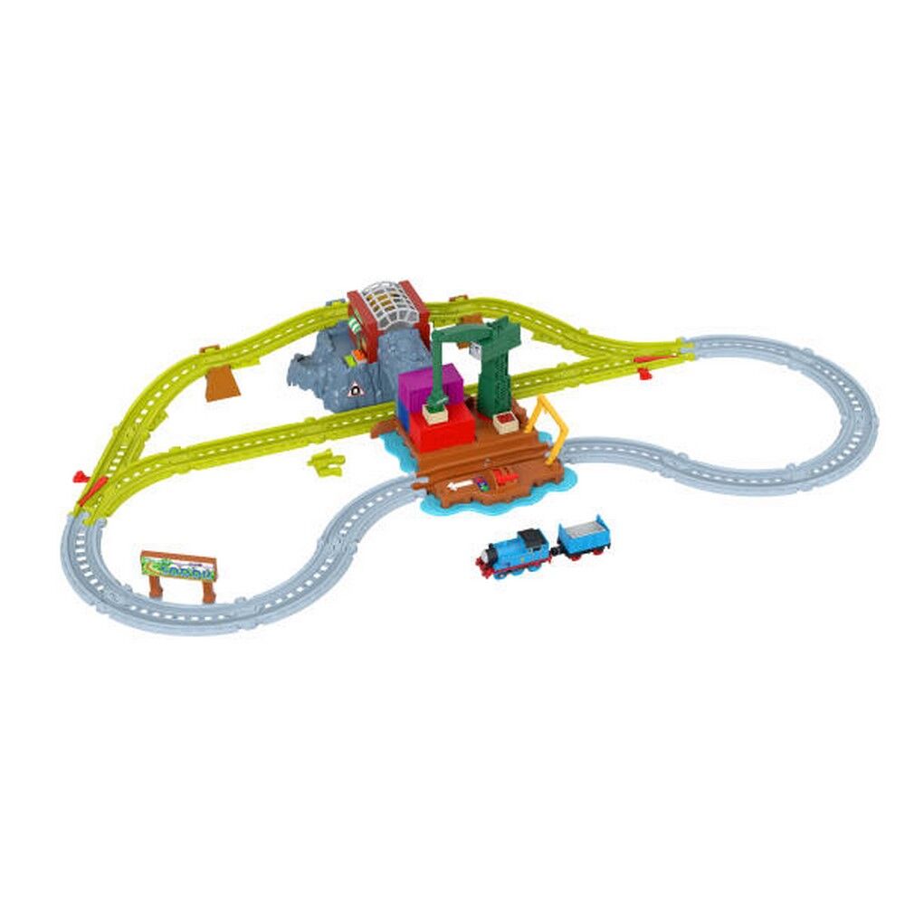 Thomas & Friends Cranky Dockside Delivery Motorized Train Set with Thomas